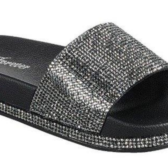 Gorgeous Rhinestone Slides - Picture 2 of 3